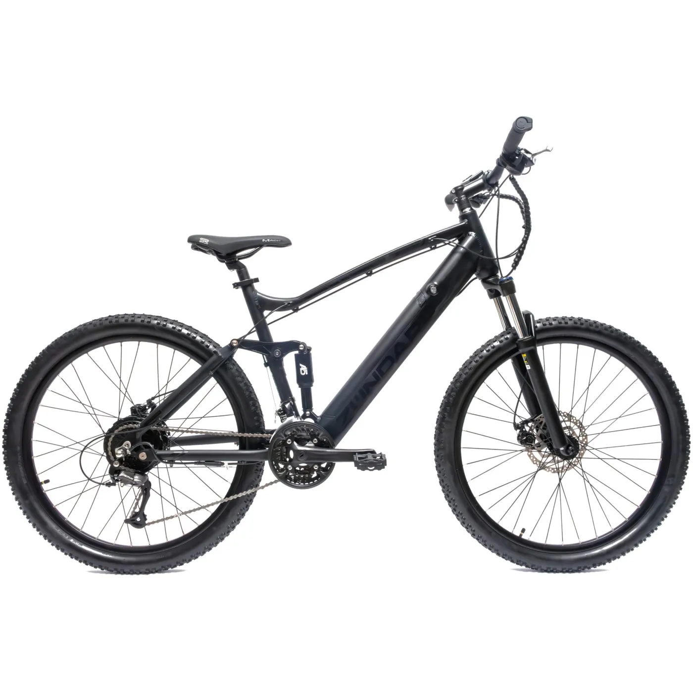 Rower Elektryczny Męski Górski 27,5" SHIMANO Tarcze 250 W LCD MTB Rapidfire