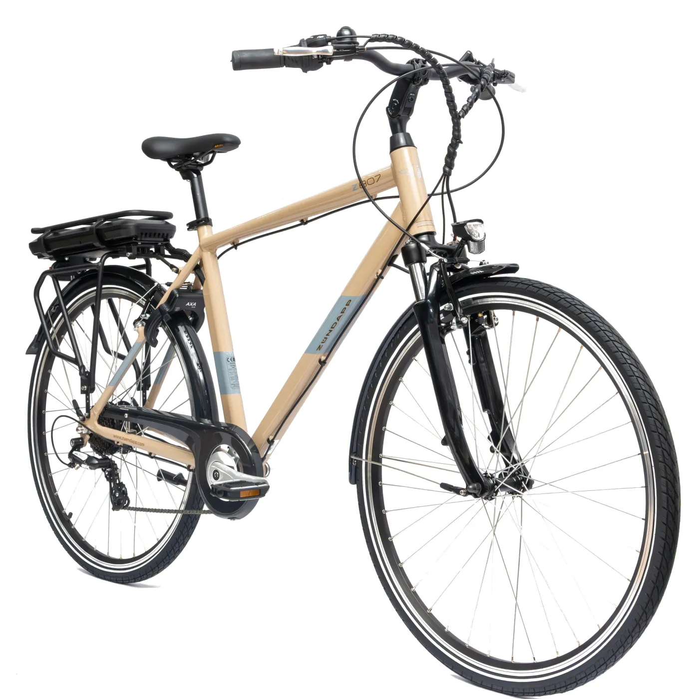 Rower Elektryczny Męski Trekkingowy 28" SHIMANO Altus Aluminium 250 W LCD