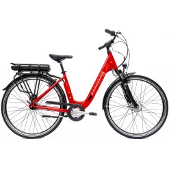 Rower Elektryczny Damski Miejski 28" SHIMANO Nexus Amortyzacja Aluminium