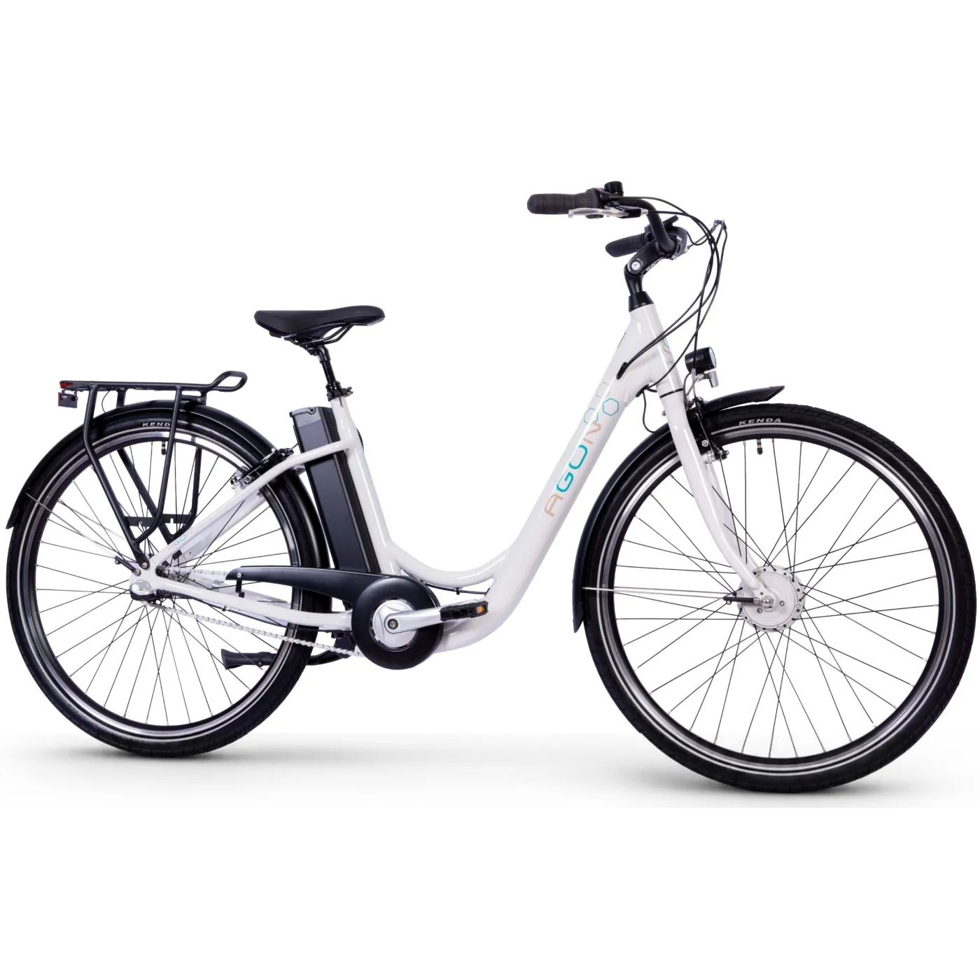 Rower Elektryczny Miejski Agon Aurora 28" 2026
