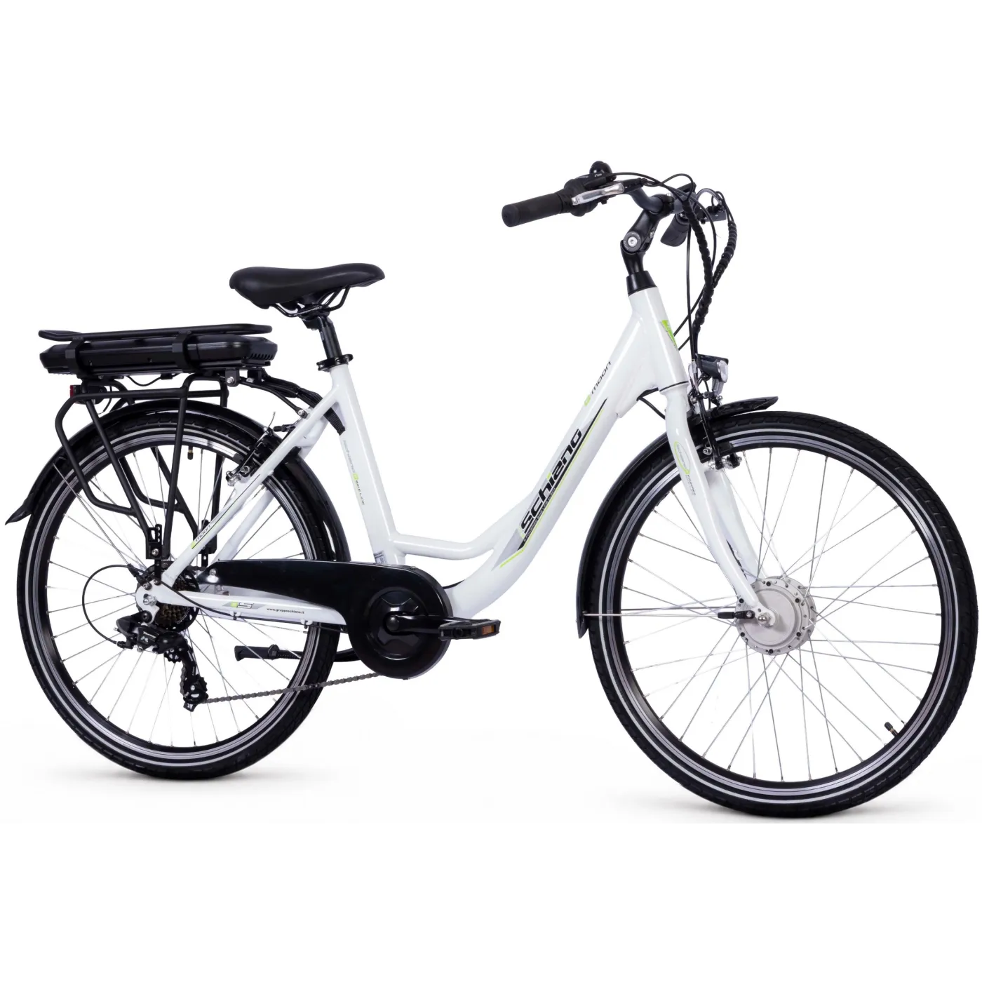 Rower Elektryczny Miejski F.lli Schiano E-Moon 26"