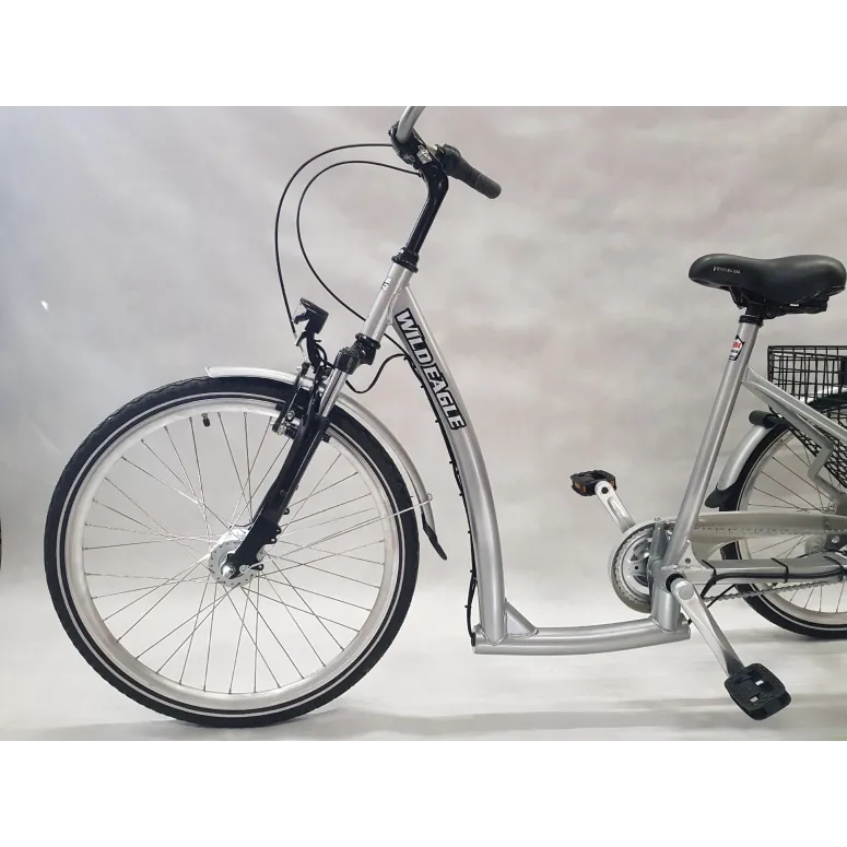 Rower Trójkołowy Rehabilitacyjny 24/26 Nexus 7 Kosz ALU - 11