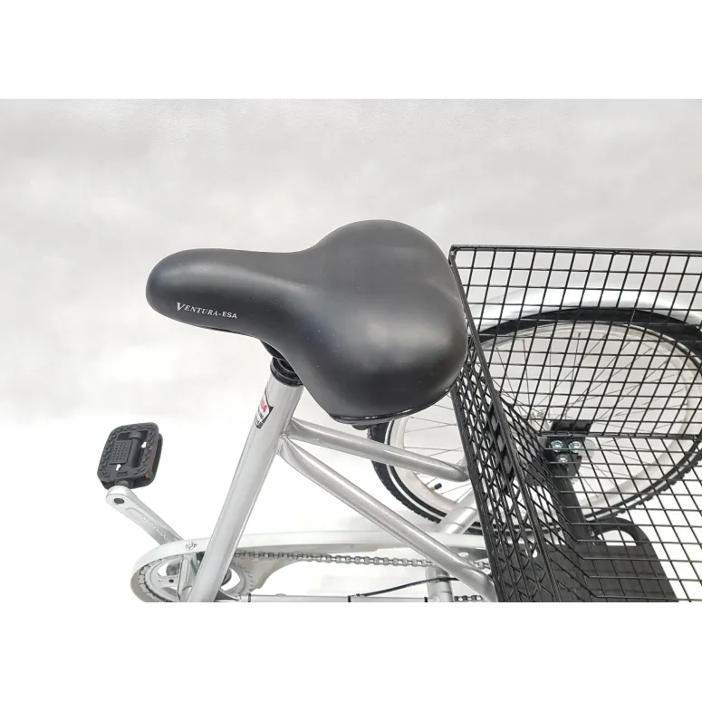 Rower Trójkołowy Rehabilitacyjny 24/26 Nexus 7 Kosz ALU - 12