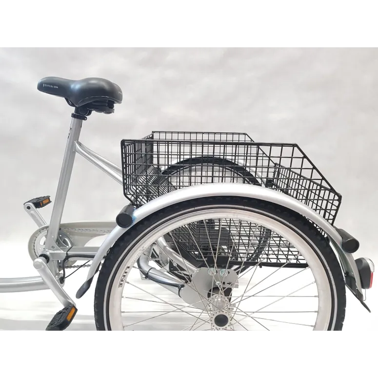 Rower Trójkołowy Rehabilitacyjny 24/26 Nexus 7 Kosz ALU - 9