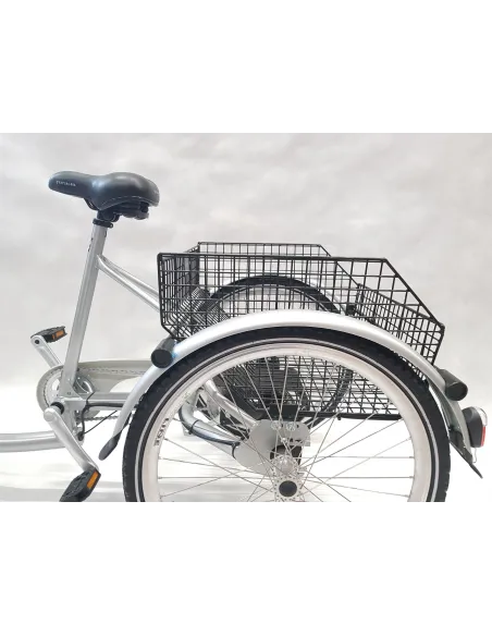 Rower Trójkołowy Rehabilitacyjny 24/26 Nexus 7 Kosz ALU - 9