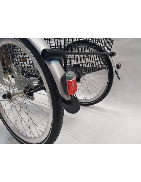 Rower Trójkołowy Rehabilitacyjny 24/26 Nexus 7 Kosz ALU - 8