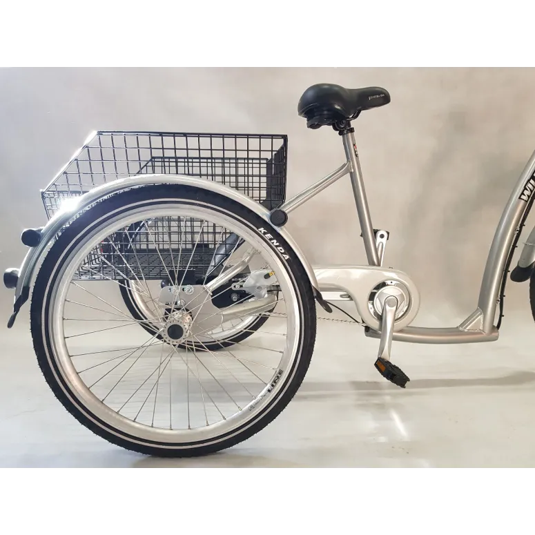 Rower Trójkołowy Rehabilitacyjny 24/26 Nexus 7 Kosz ALU - 7