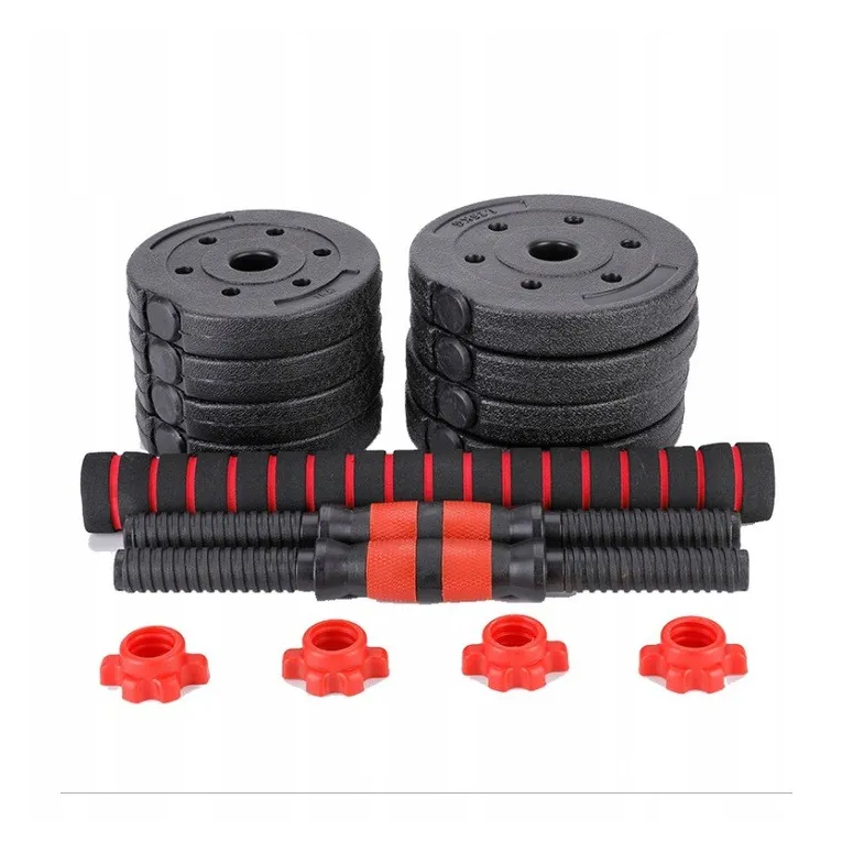 Hantle Regulowane Bitumiczne ATHENA 2x15kg Sztanga - 2