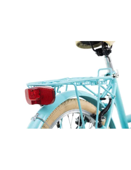 Dziewczęcy Rower Miejski 20 Światła Stopka 6 Bieg - 7