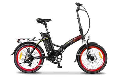 Rower Elektryczny Składany 20 ALU Tarcze 3 Tryby - 1