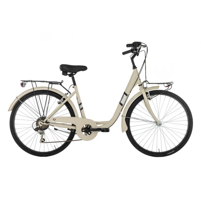 Rower Miejski Damski 26 Jednobiegowy Bagażniki - 1