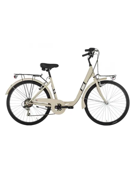 Rower Miejski Damski 26 Jednobiegowy Bagażniki - 1