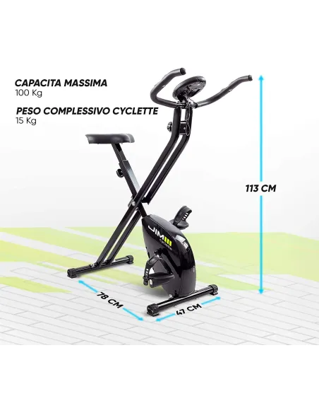 Rower Stacjonarny Jim Sport Tech Magnetyczny 100Kg - 2