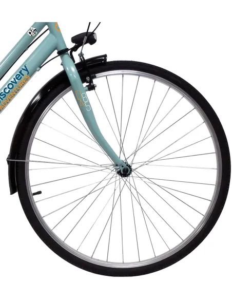 Damski Rower Miejski 28 Damka Bagażnik Światła