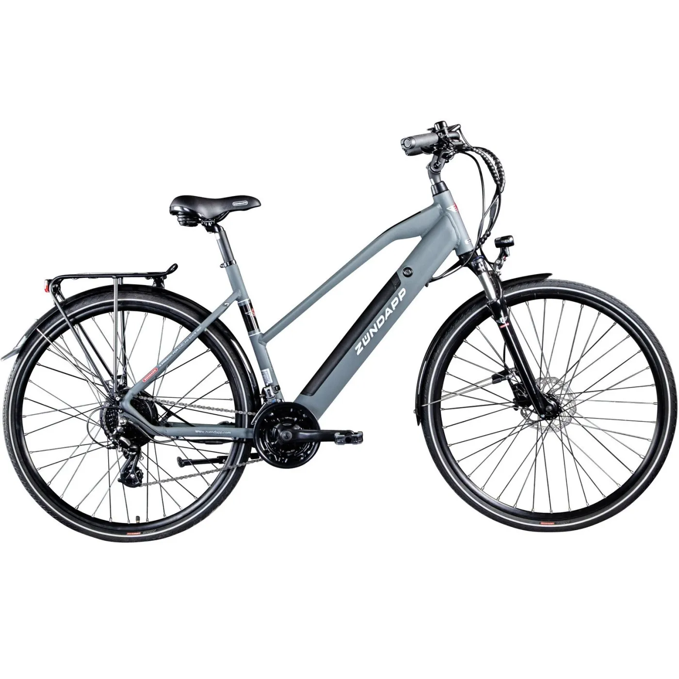 Rower Elektryczny Trekking 28 Hydraulika ALU 250W - 1