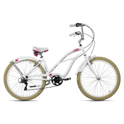 Rower Miejski Beach Cruiser 26 Damski Dziewczęcy