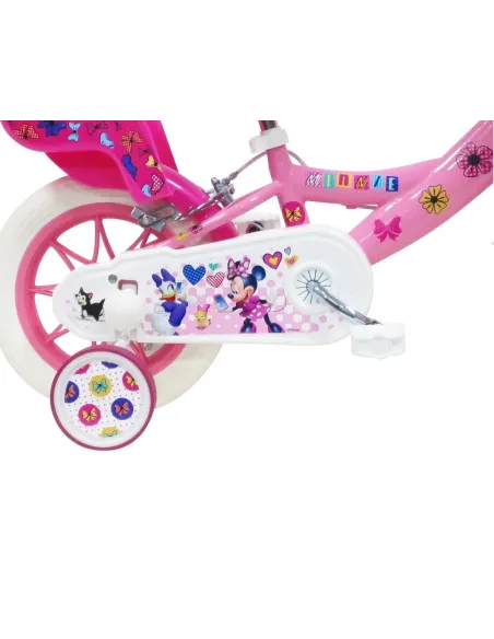 Rowerek Dziewczęcy 10 Myszka Minnie Koła Boczne - 3