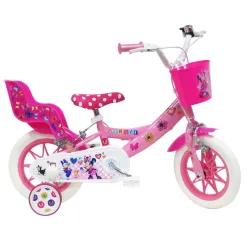 Rowerek Dziewczęcy 10 Myszka Minnie Koła Boczne