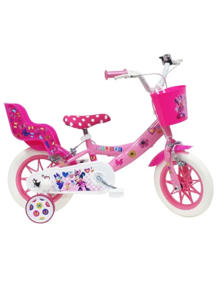 Rowerek Dziewczęcy 10 Myszka Minnie Koła Boczne - 1