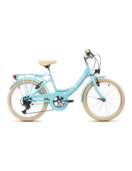 Rower Dziecięcy Miejski 20 Dziewczęcy Światła - 1