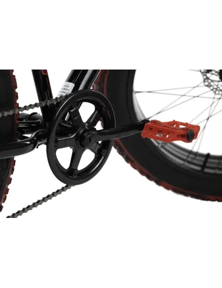 Rower Dziecięcy Górski Fatbike 24 Grube Opony - 4