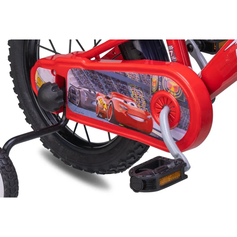 Rowerek Chłopięcy 16 Auta McQueen Kółka Boczne - 3