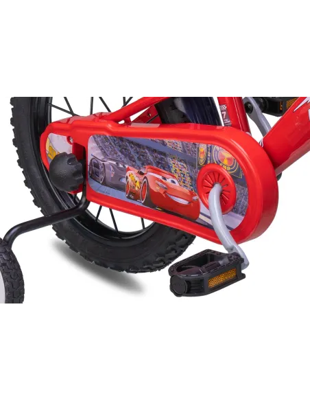 Rowerek Chłopięcy 16 Auta McQueen Kółka Boczne - 3
