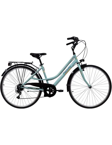 Damski Rower Miejski 28 Damka Bagażnik Światła - 1