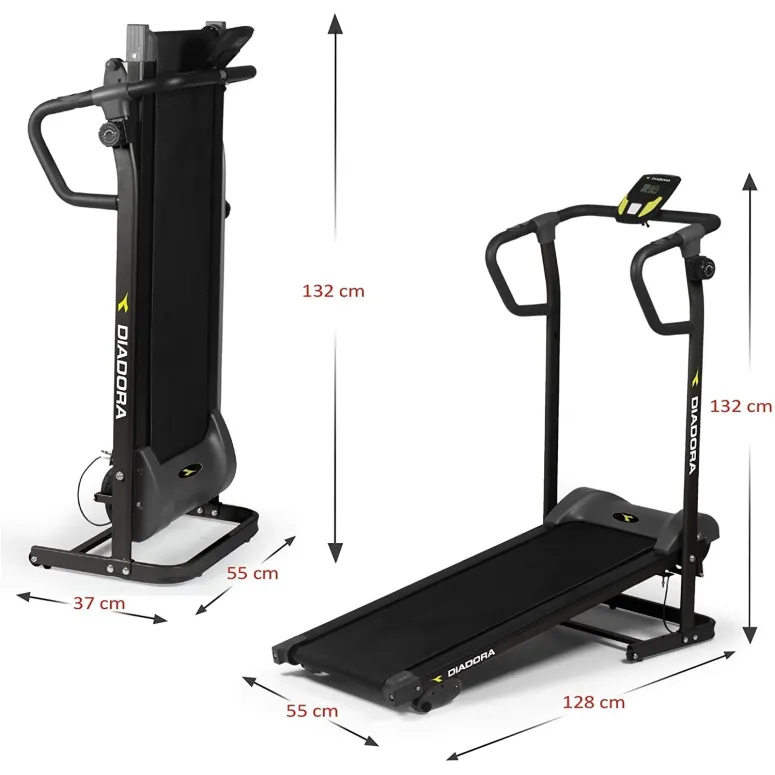 Bieżnia Magnetyczna Diadora Forty Regulacja LCD - 8