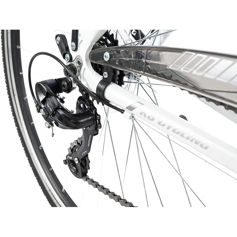 Rower Trekkingowy 28 Turystyczny Damka ALU Światła - 4