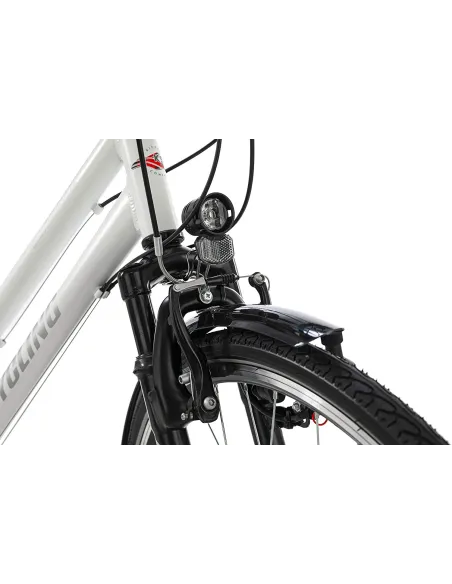 Rower Trekkingowy 28 Turystyczny Damka ALU Światła - 3