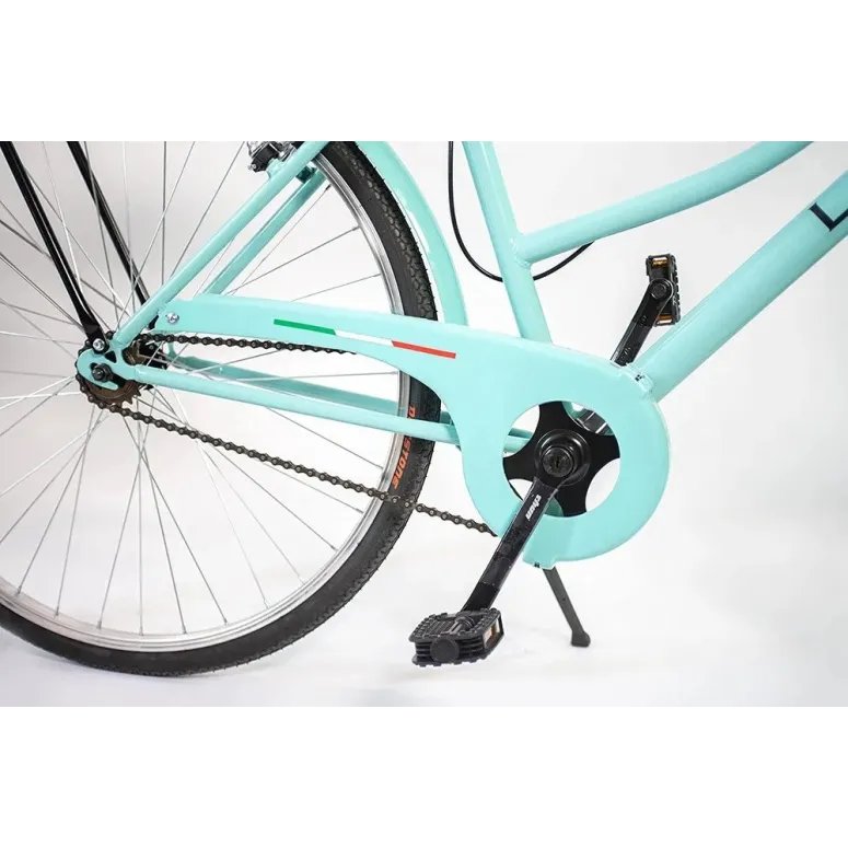 Rower Miejski Retro Damski Jednobiegowy 26 Światła - 3