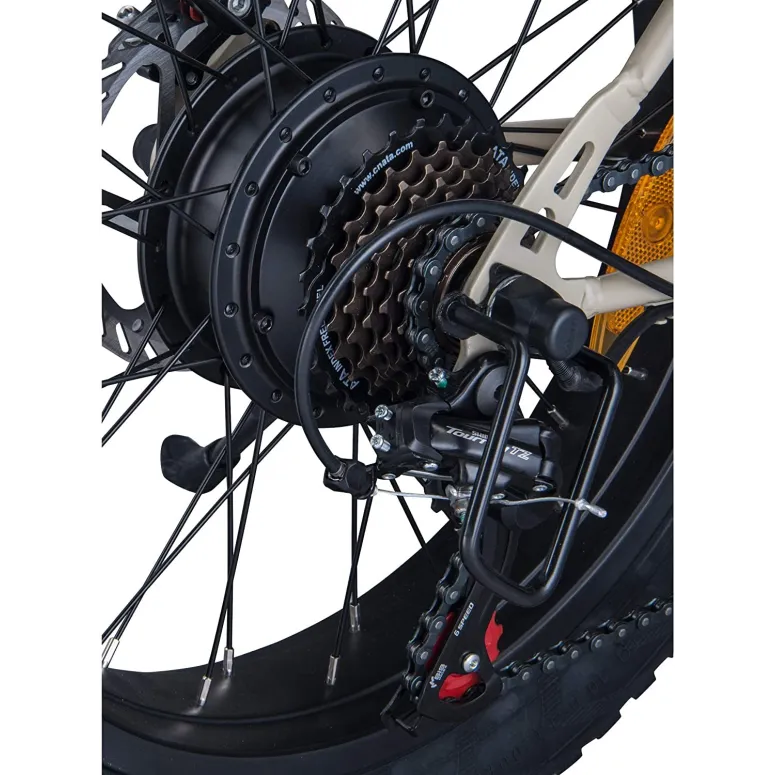 Rower Elektryczny Składany 20 Fatbike Tarcze 250W - 6