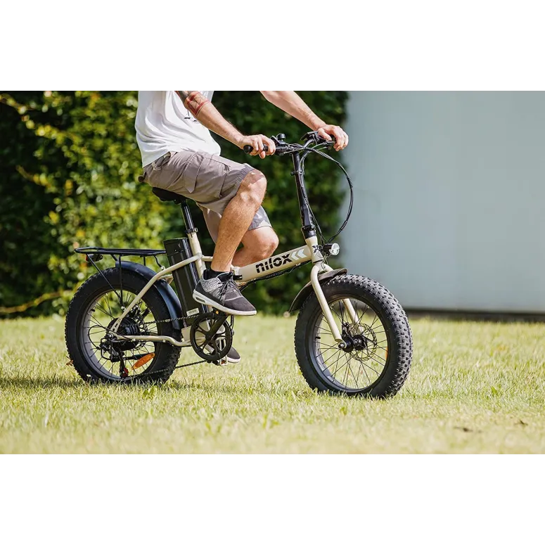 Rower Elektryczny Składany 20 Fatbike Tarcze 250W - 11