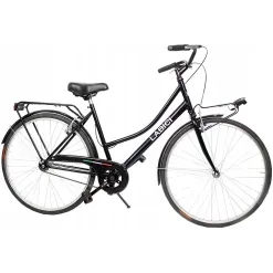 Rower Miejski Retro Damski Jednobiegowy 26 Światła