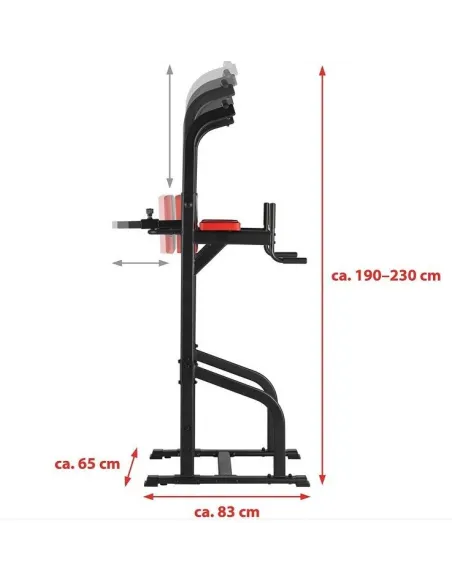 Stacja Podciągowa Ultrasport Power Tower Drążek - 4