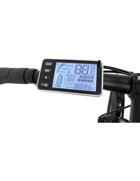 Rower Elektryczny Trekkingowy 28 Męski ALU Tarcze - 3