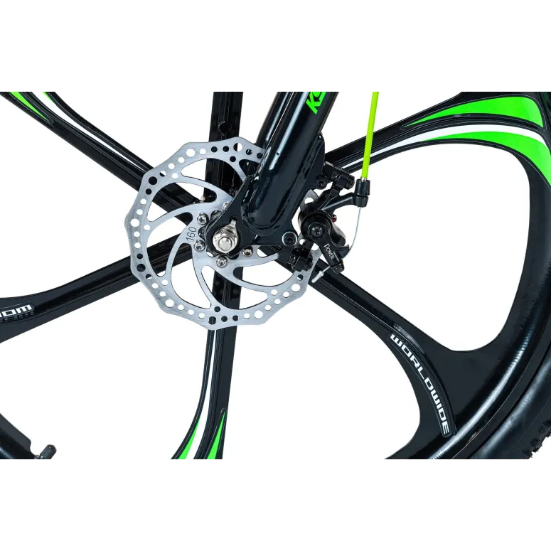 Rower Górski Młodzieżowy Damski Męski 26 MTB Tarcze Amortyzacja Błotniki