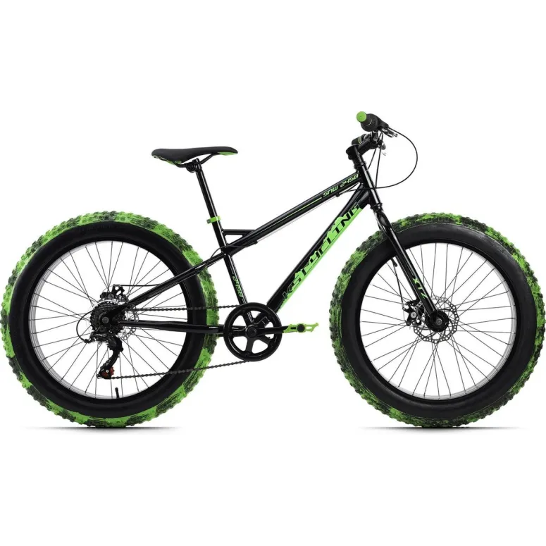 Rower Górski MTB Fatbike Chłopięcy 24 Tarcze - 1