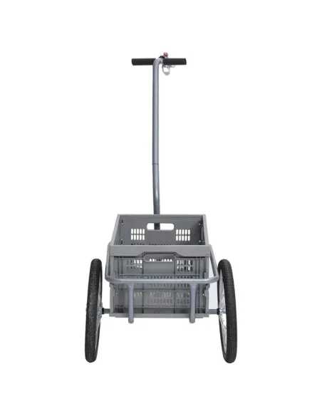 Transportowa Przyczepa Rowerowa vidaXL Skrzynka 50L - 2