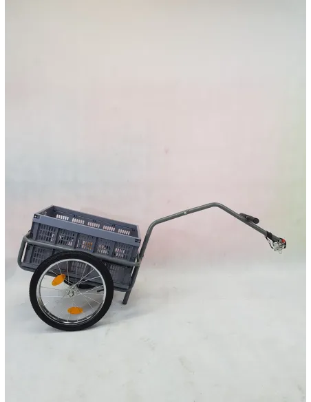 Transportowa Przyczepa Rowerowa vidaXL Skrzynka 50L - 9