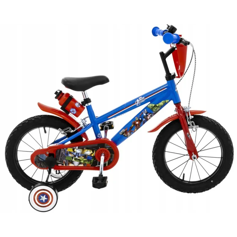 Rower Dziecięcy Marvel Avengers 14 Chłopięcy Kółka - 1