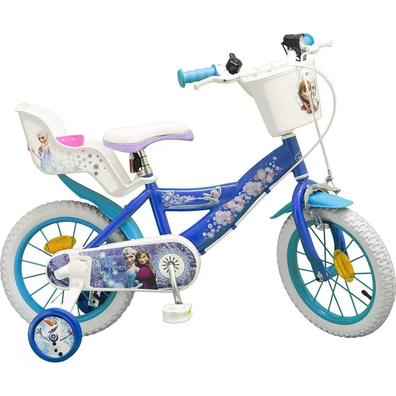 Rower Dziecięcy 14 Disney Kraina Lodu Koła Boczne - 1