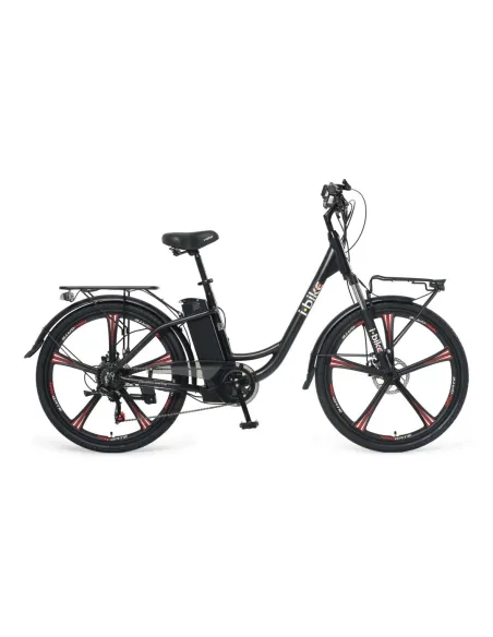 Rower Elektryczny Miejski 26 ALU Tarcze 250W 10Ah - 1