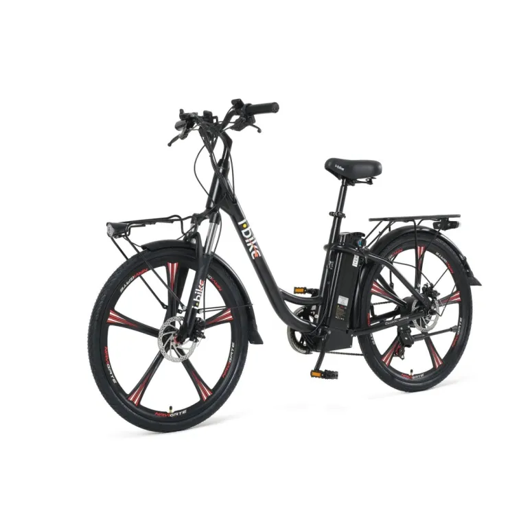 Rower Elektryczny Miejski 26 ALU Tarcze 250W 10Ah - 3