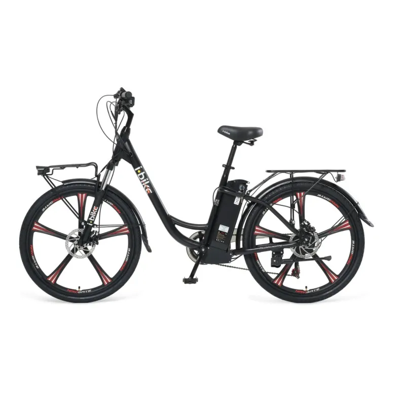 Rower Elektryczny Miejski 26 ALU Tarcze 250W 10Ah - 4