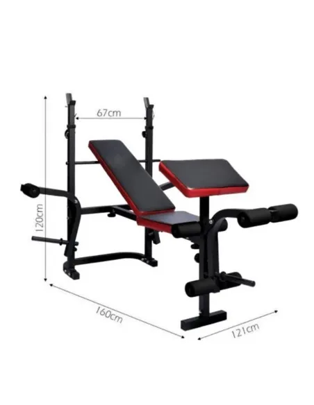 Ławka Treningowa Wielofunkcyjna JDM SPORTS ES5430B - 5