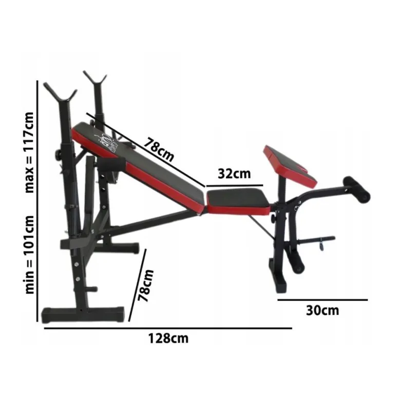 Ławka Treningowa Wielofunkcyjna FFitness MDK-758 - 2