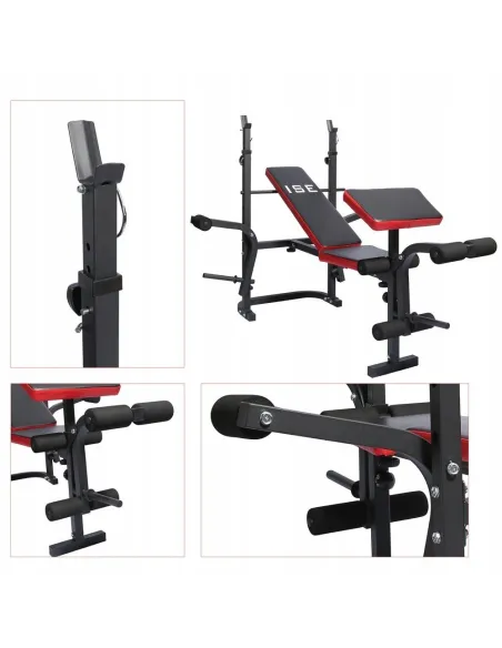 Ławka Treningowa Wielofunkcyjna ISE SY-5430B 120kg - 4