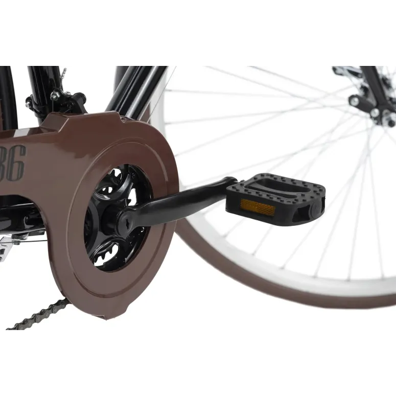 Rower Trekkingowy 28 Damski Męski Retro Światła Bagażnik Shimano Błotniki